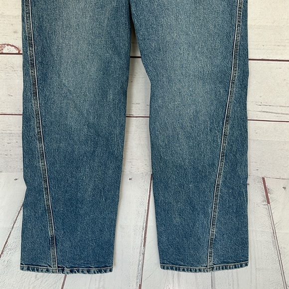 A.L.C. Abbott Straight Jeans Size 26 Medium Wash - Picture 8 of 16